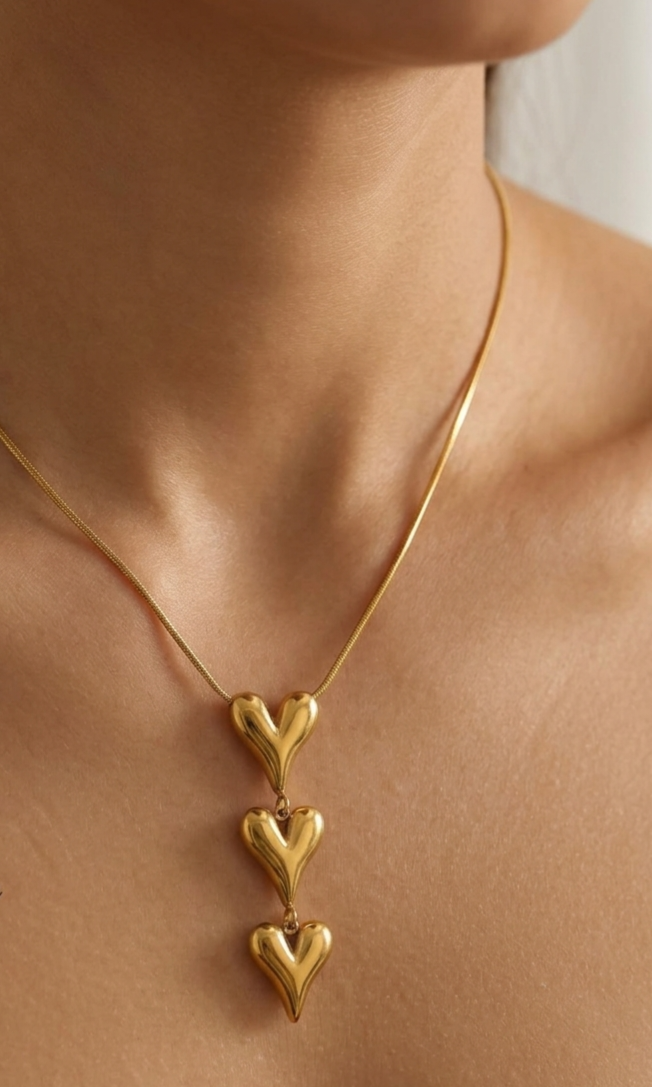3 layer heart chain