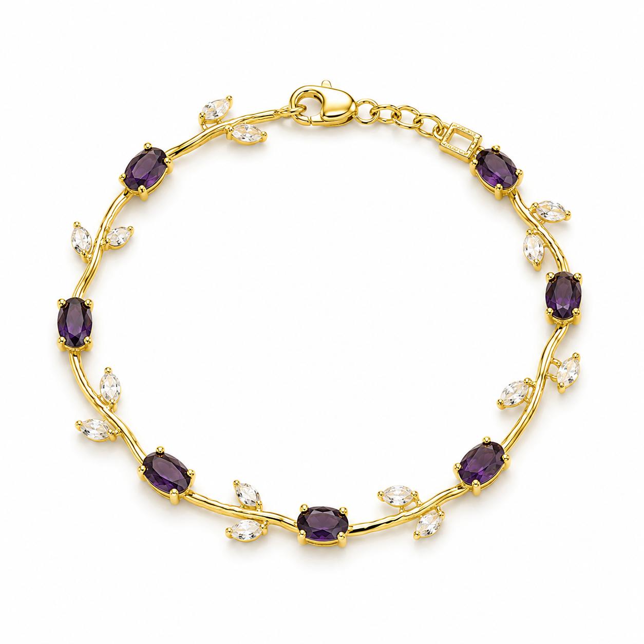 Tulips mixed colour bracelet
