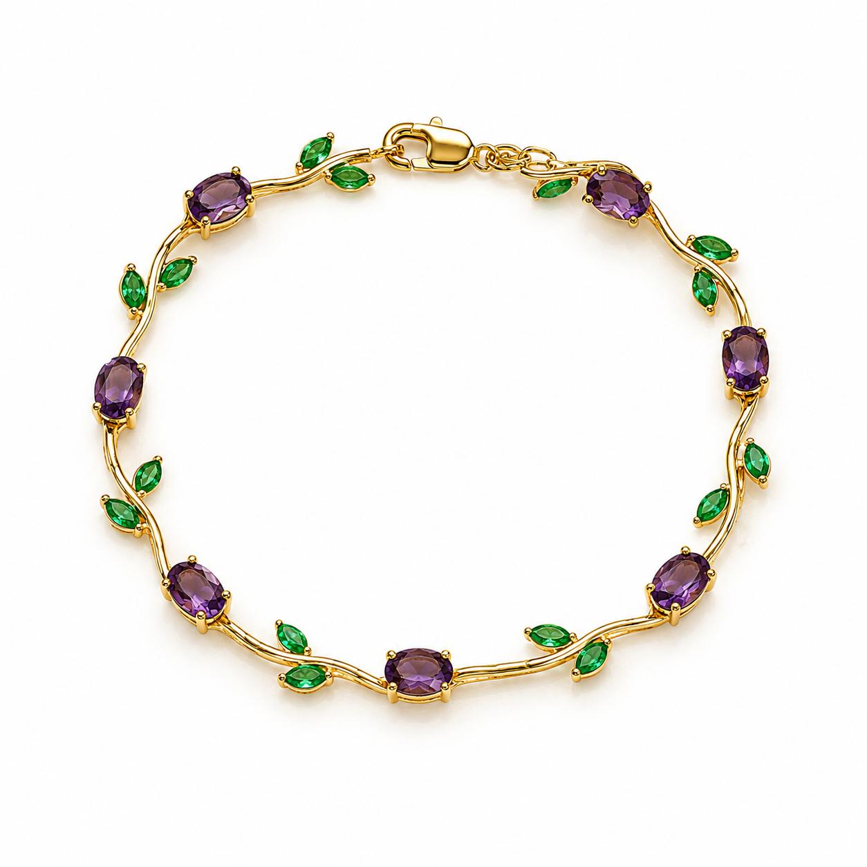 Tulips mixed colour bracelet