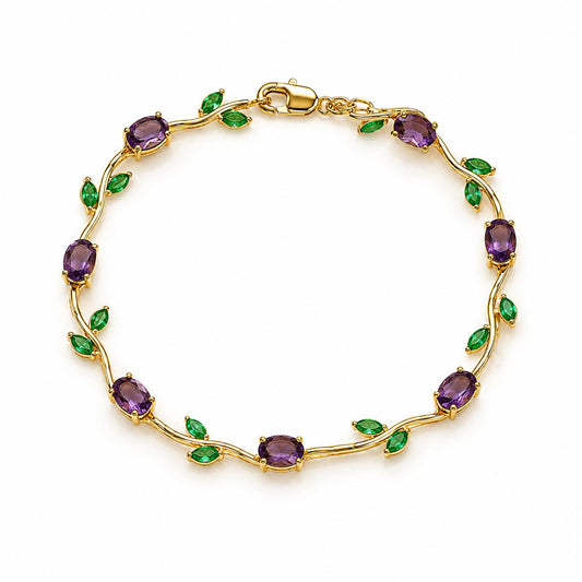 Tulips mixed colour bracelet