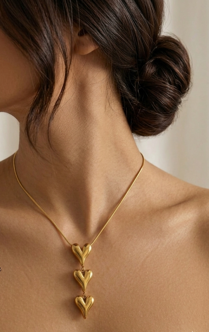 3 layer heart chain